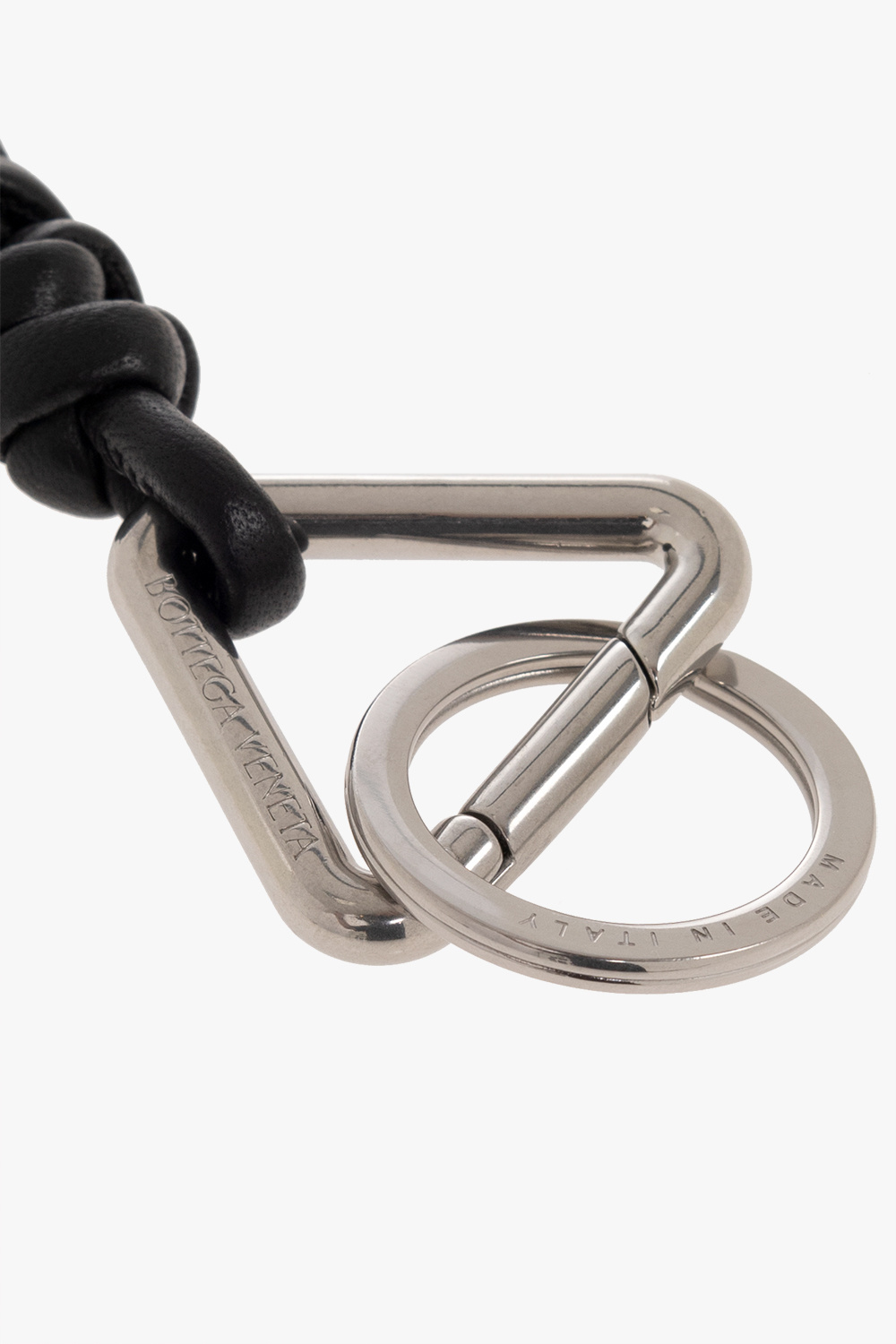 Silver Leather key ring Bottega Veneta - Vitkac AS